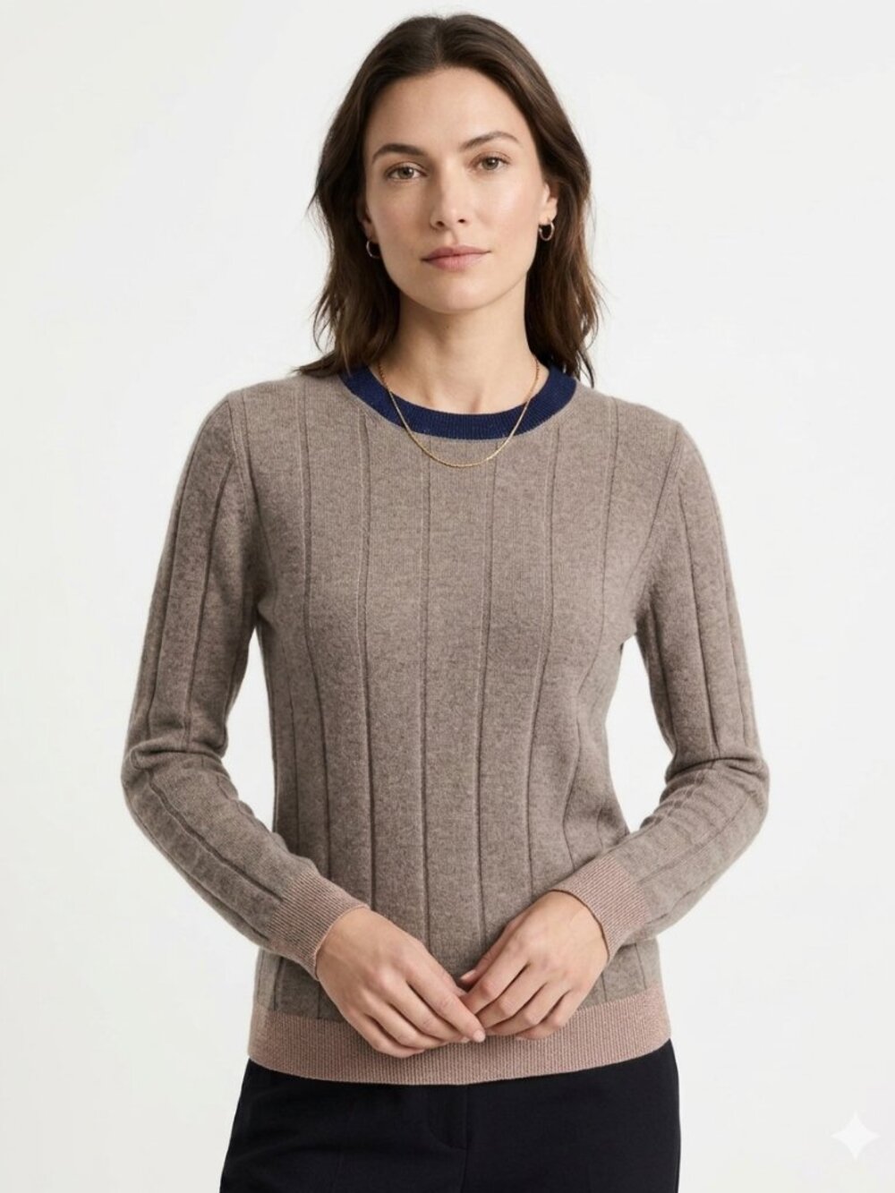 CHLOÉ STORA PARIS NAMASTE MERINO WOOL CASHMERE BLEND GLITTER SWEATER PULL - 0